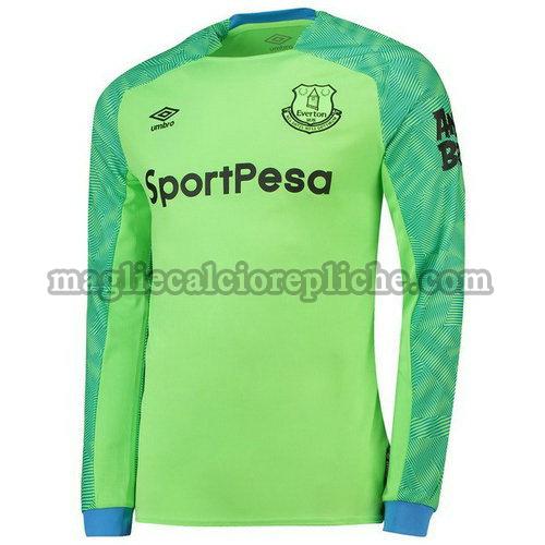 portiere maglie calcio everton 2018-2019 manica lunga