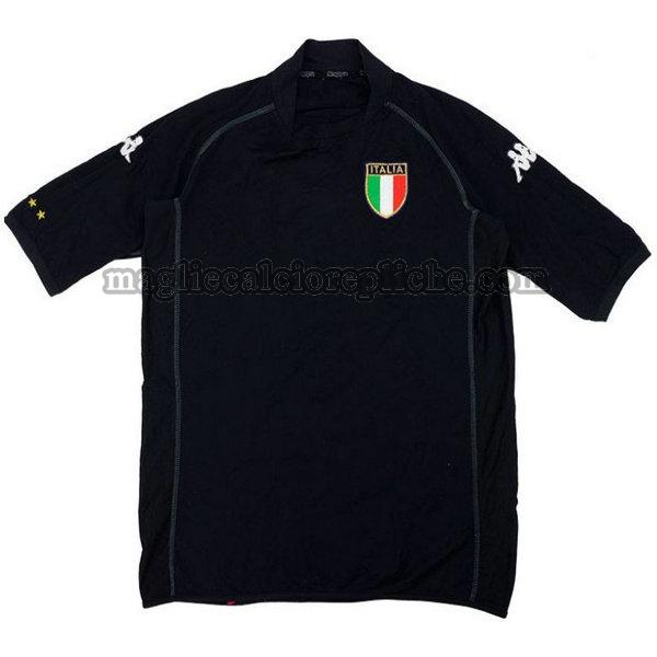 portiere maglie calcio italia 2002 nero