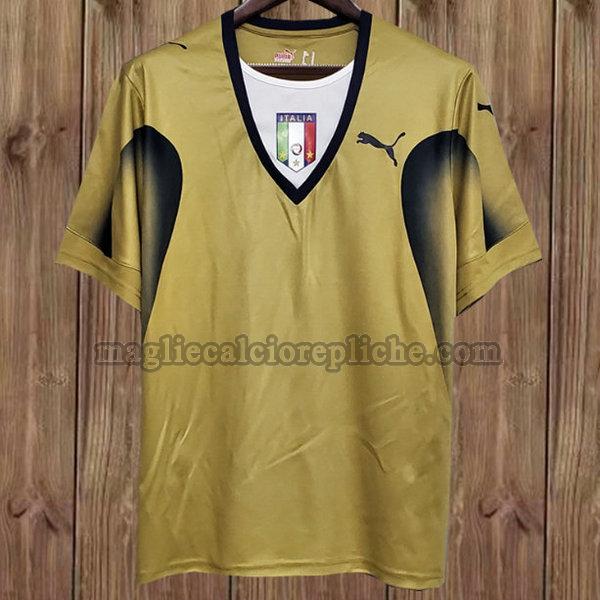 portiere maglie calcio italia 2006 giallo