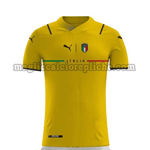 portiere maglie calcio italia 2021 2022 giallo