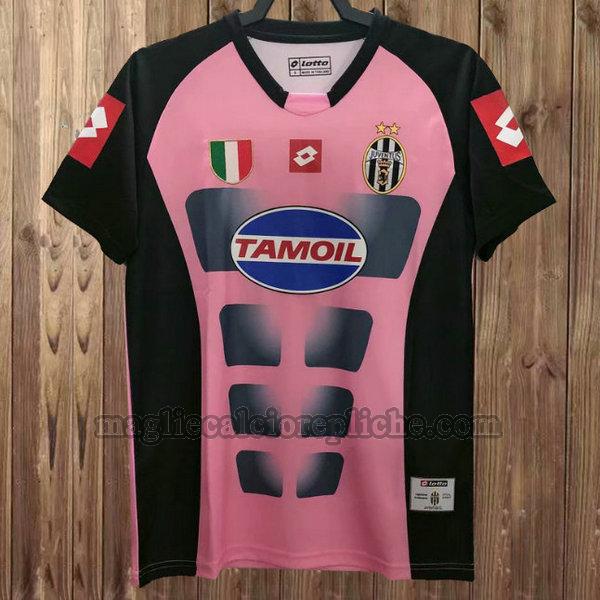 portiere maglie calcio juventus 2002-2003 rosa