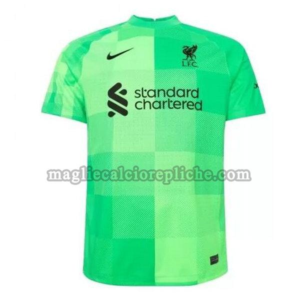 portiere maglie calcio liverpool 2021 2022 verde