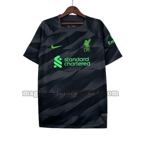 portiere maglie calcio liverpool 2023 2024 nero