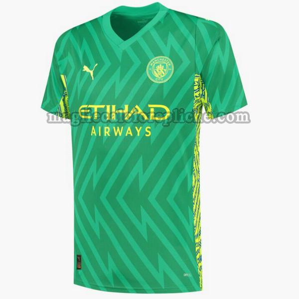 portiere maglie calcio manchester city 2023 2024 verde