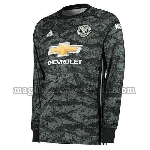 portiere maglie calcio manchester united 2019-2020 manica lunga