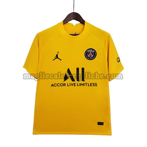 portiere maglie calcio psg 2021 2022 thailandia giallo