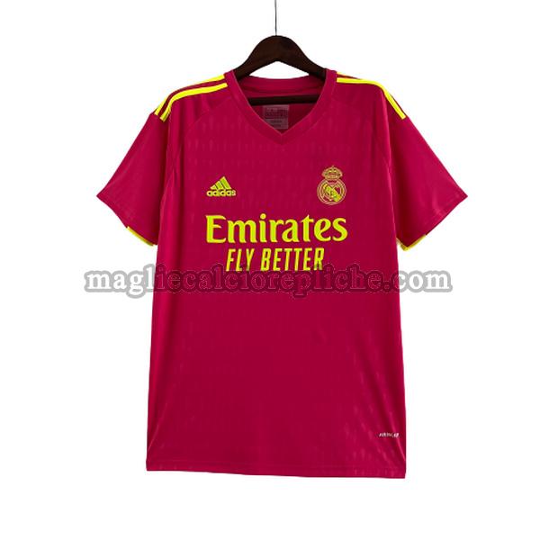 portiere maglie calcio real madrid 2023 2024 rosso