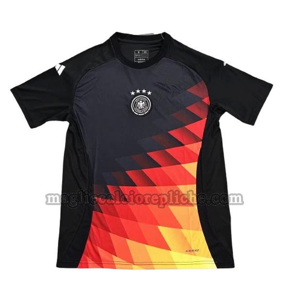 pre match maglie calcio germania 2024 nero