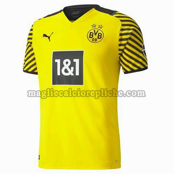 prima divisa maglie calcio borussia dortmund 2021 2022 giallo