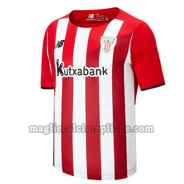 prima maglie calcio athletic bilbao 2021 2022 thailandia rosso bianco