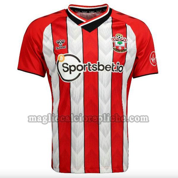 prima maglie calcio southampton 2021 2022 thailandia rosso bianco