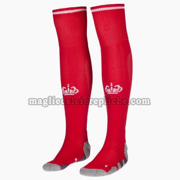 prima calzini calcio as monaco 2024 2025 rosso