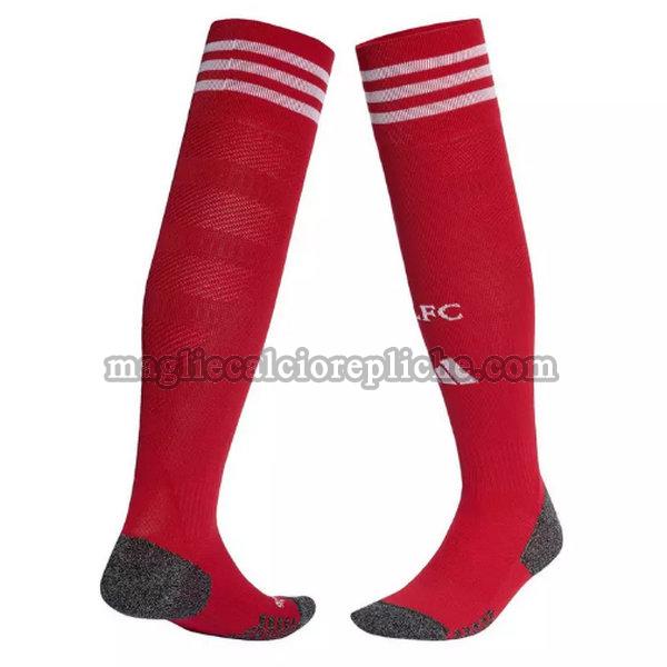 prima calzini calcio liverpool 2025 2026 rosso