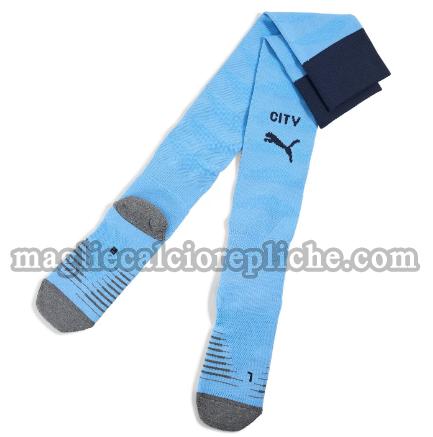 prima calzini calcio manchester city 2025 2026 blu