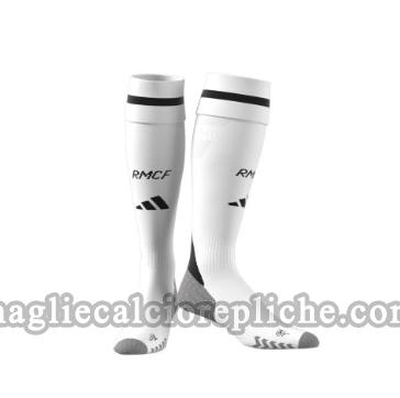 prima calzini calcio real madrid 2024 2025 bianco