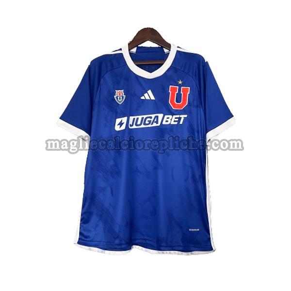 prima maglia universidad de chile 2024 2025 thailandia blu