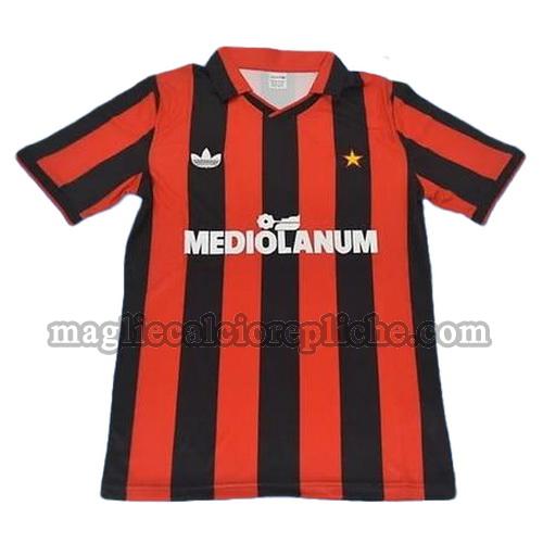 prima divisa maglie calcio ac milan 1991-1992