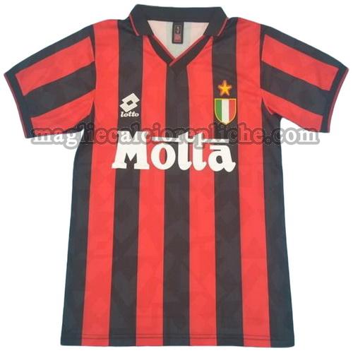 prima divisa maglie calcio ac milan 1993-1994