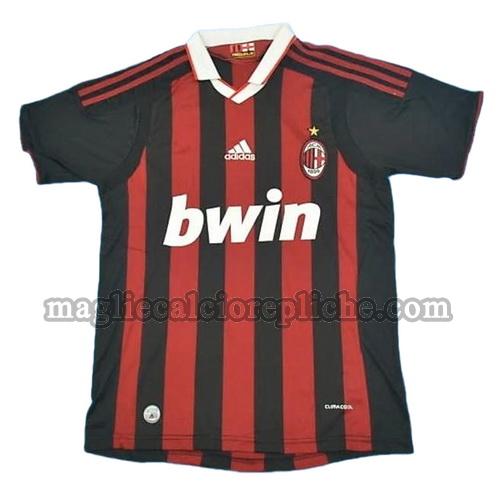 prima divisa maglie calcio ac milan 2009-2010