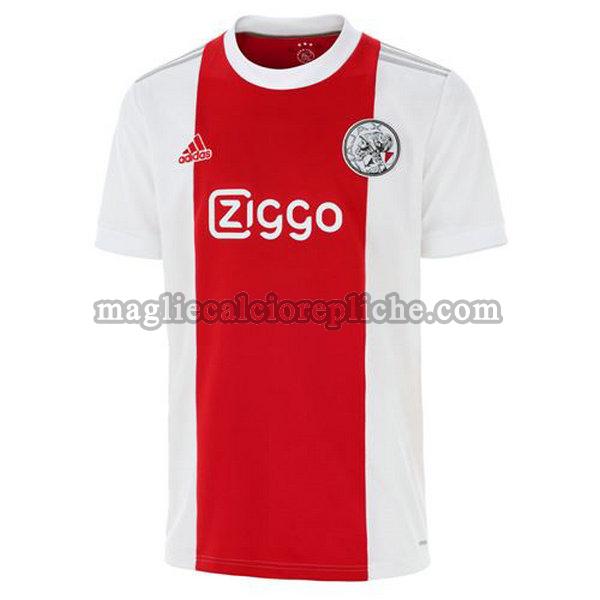 prima divisa maglie calcio ajax 2021 2022 rosso bianco