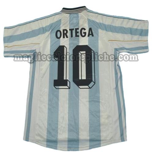 prima divisa maglie calcio argentina coppa del mondo 1998 ortega 10