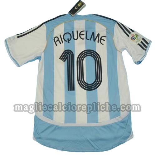 prima divisa maglie calcio argentina coppa del mondo 2006 riquelme 10