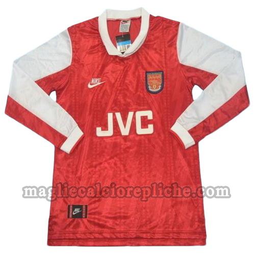 prima divisa maglie calcio arsenal 1994 manica lunga