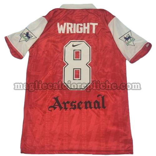 prima divisa maglie calcio arsenal 1994 wright 8