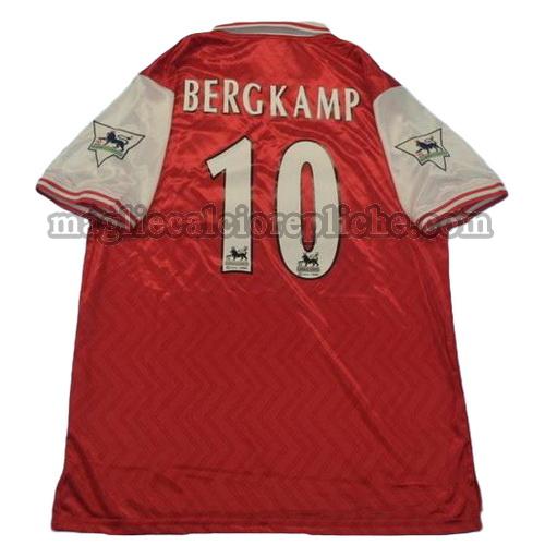 prima divisa maglie calcio arsenal 1997 bergkamp 10