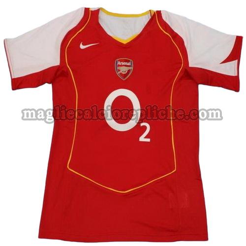 prima divisa maglie calcio arsenal 2004-2005