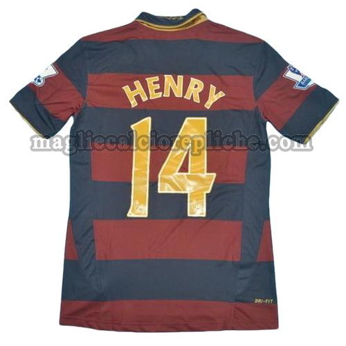 prima divisa maglie calcio arsenal 2007-2008 henry 14