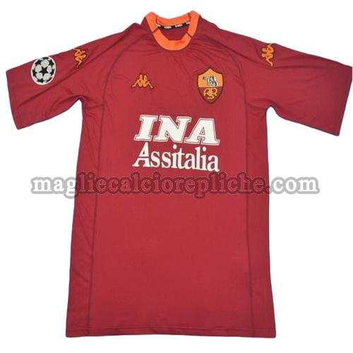 prima divisa maglie calcio as roma lega 2000-2001