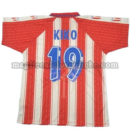 prima divisa maglie calcio atlético madrid 1995-1996 kiko 19