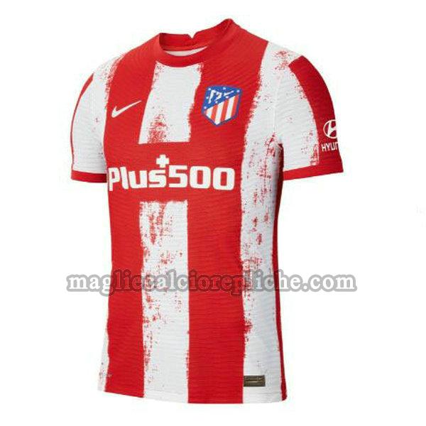 prima divisa maglie calcio atlético madrid 2021 2022 rosso bianco