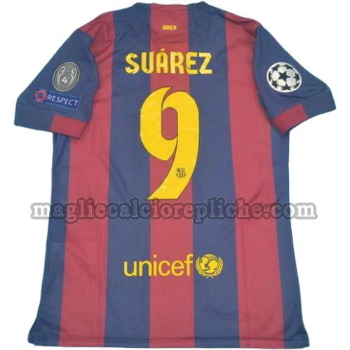 prima divisa maglie calcio barcellona 2014-2015 suarez 9