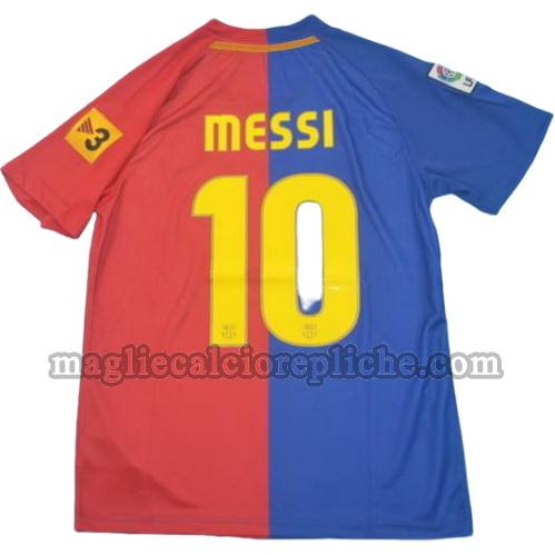 prima divisa maglie calcio barcellona lfp 2008-2009 messi 10