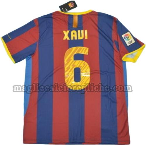 prima divisa maglie calcio barcellona lfp 2010-2011 xaui 6