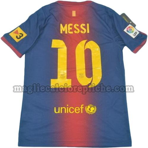 prima divisa maglie calcio barcellona lfp 2012-2013 messi 10