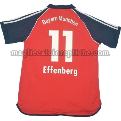 prima divisa maglie calcio bayern münchen 2000-2001 effenberg 11