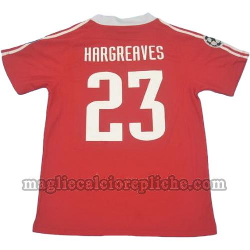 prima divisa maglie calcio bayern münchen 2001 hargreaves 23