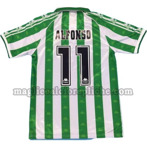 prima divisa maglie calcio betis siviglia 1995-1997 alfonso 11