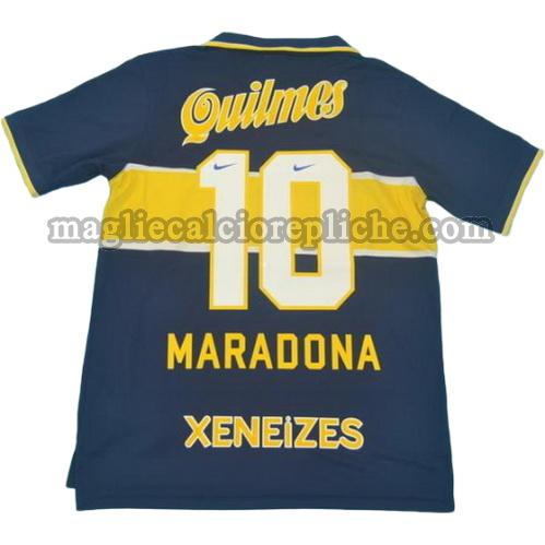 prima divisa maglie calcio boca juniors 1996-1997 maradona 10