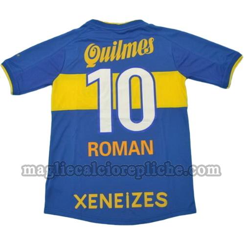 prima divisa maglie calcio boca juniors 2000 roman 10