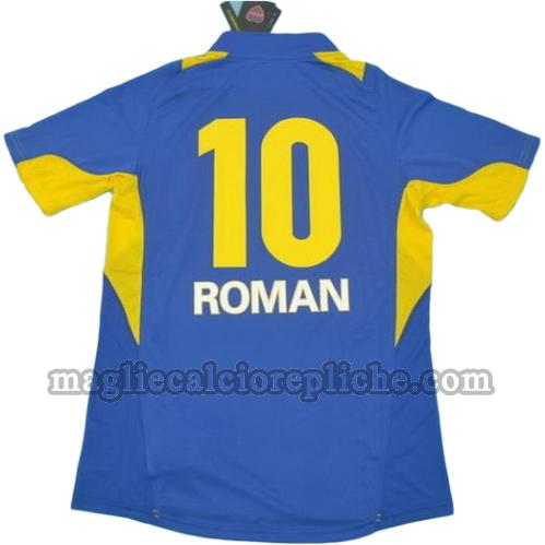 prima divisa maglie calcio boca juniors 2005 roman 10