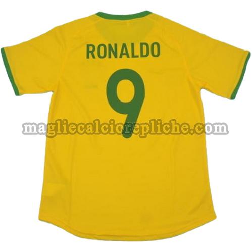 prima divisa maglie calcio brasile 2000 ronaldo 9