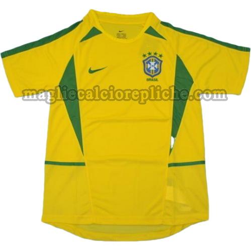 prima divisa maglie calcio brasile coppa del mondo 2002
