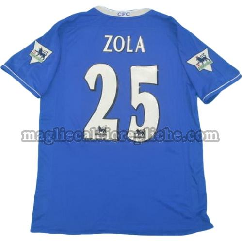 prima divisa maglie calcio chelsea 2003-2005 zola 25