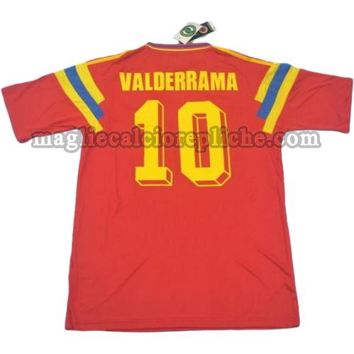 prima divisa maglie calcio colombia 1990 valderrama 10