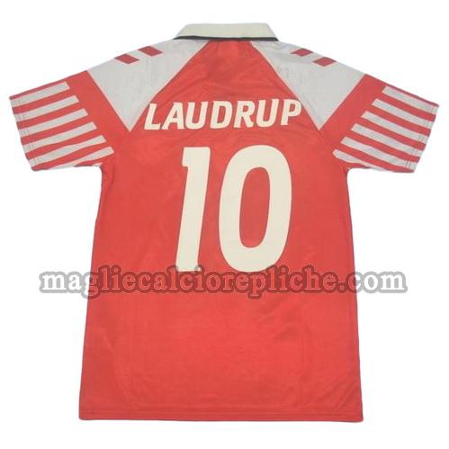 prima divisa maglie calcio danimarca 1992 laudrup 10