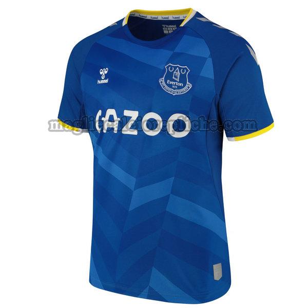 prima divisa maglie calcio everton 2021 2022 blu